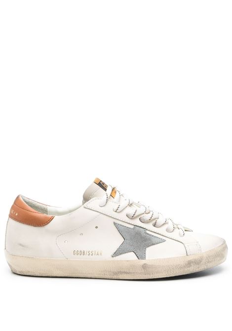 Sneakers Super Star in beige e bianco Golden Goose - uomo GOLDEN GOOSE | GMF00101F00750882998